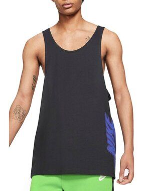 Nike Men's Sportwear Tank DJ5303 045 Size XL Black NEW WITH TAGS!